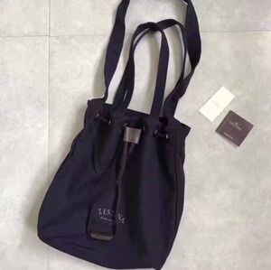 Authentic J.Estina Savvy Helio Korean Navy Tote Shoulder Bag K Drama fashion